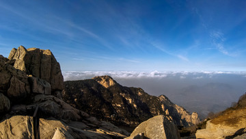 山东泰安泰山风景区泰山云海