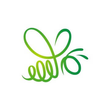 線條小蜜蜂LOGO