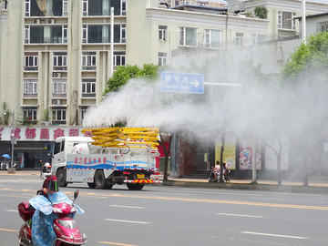 除雾霾车 雾炮车 雾霾治理