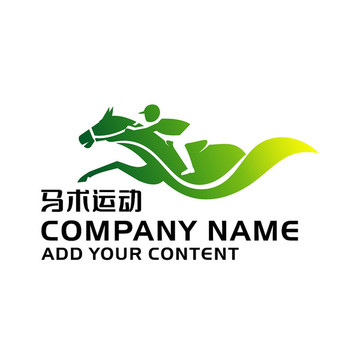 馬術(shù) 馬LOGO