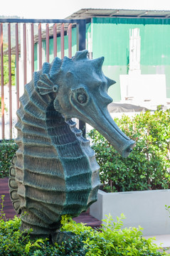 海马雕像