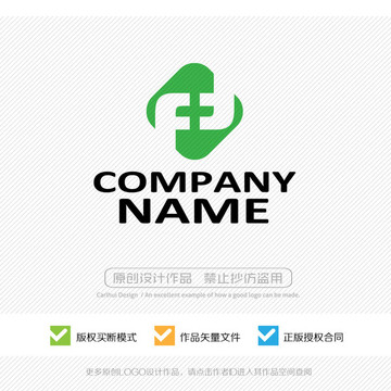 F字母 LOGO設(shè)計(jì)