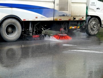 城市洒水车扫地车