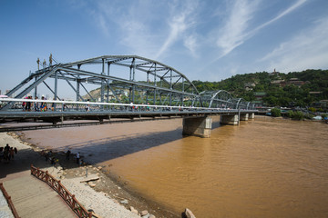 兰州 黄河桥 中山桥