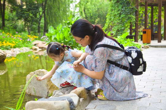 母女情深 亲子照