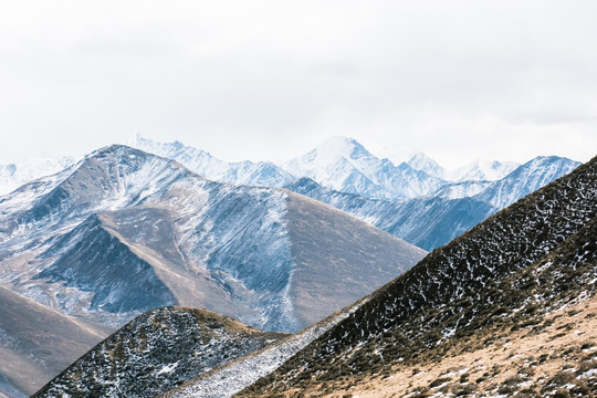 贡嘎雪山