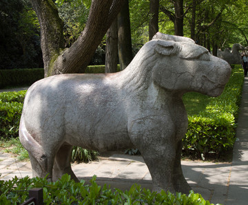 獬豸 明孝陵神道石兽