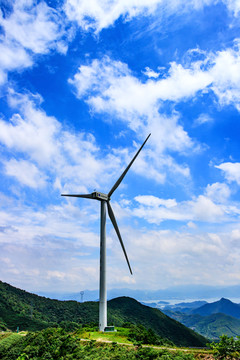 风电场 风力发电 风机
