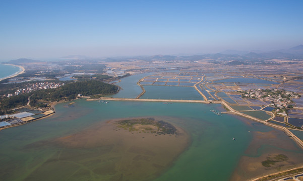 海水养殖 线条 大地纹理