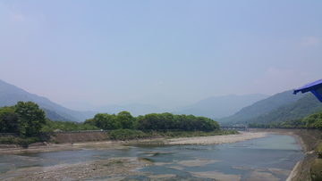 成都都江堰鱼嘴风景