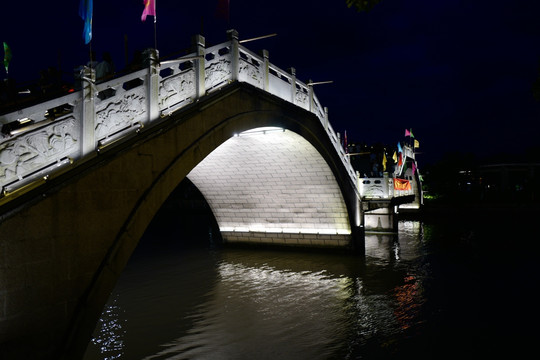 温州南塘街夜景 南塘街夜景