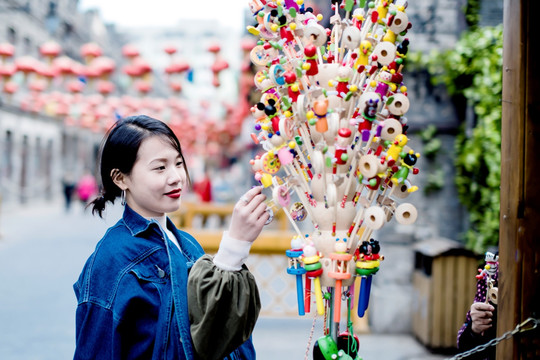 美丽女人街拍