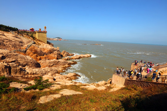 海岸风光 威海成山头景区