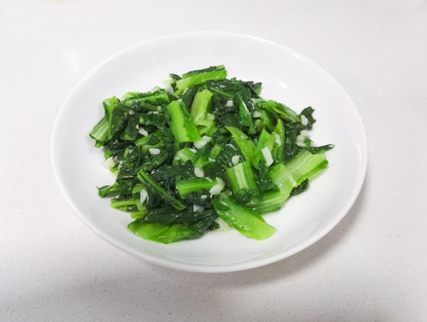 清炒油麦菜