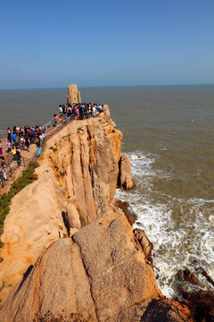 海岸风光 威海成山头景区