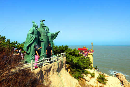 海岸风光 威海成山头景区