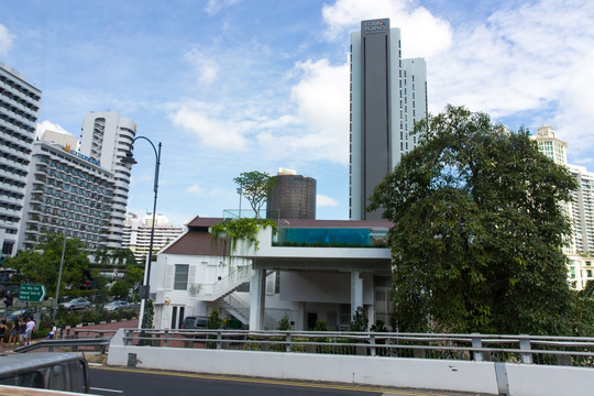 新加坡 马路街景