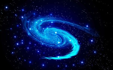 旋渦星空