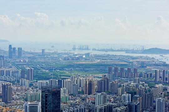 深圳 南山区和前海湾