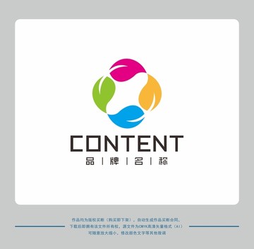 綠色標志LOGO設計