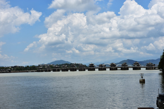 韩江风景 潮州韩江 韩江流域