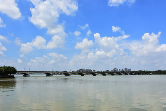 韩江桥 韩江风景