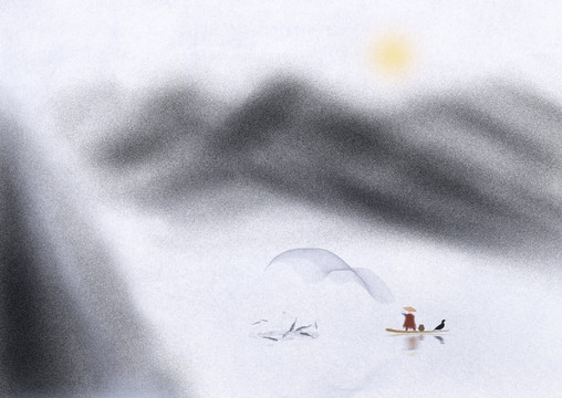 江上漁者