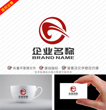FQ字母QF標(biāo)志鳥EQlogo
