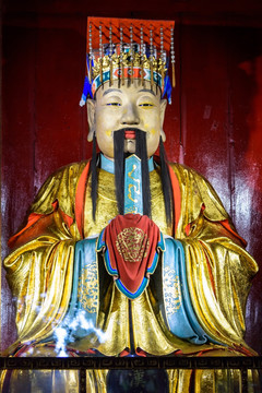汉昭烈庙刘备雕像
