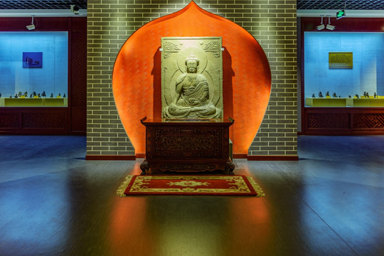 科尔沁博物馆佛教展示厅