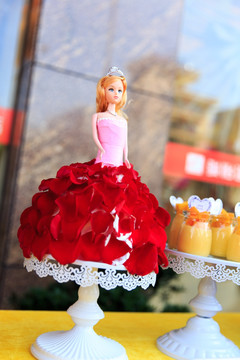 玫瑰娃娃蛋糕
