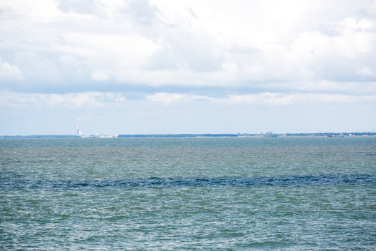 钦州港风光 大海