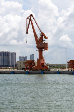 港口码头 吊机