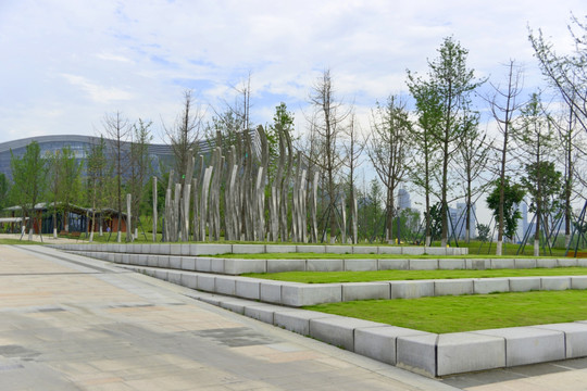 城市公共绿地 成都桂溪生态公园