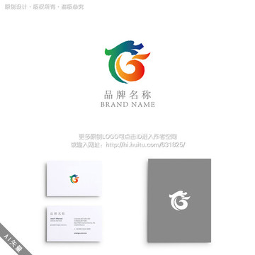 龙形 凤凰 太极 LOGO