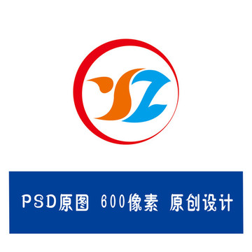 logo设计YZ字母