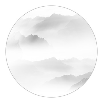 中國風 國畫山水 水墨山水畫
