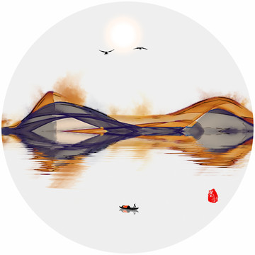 水墨畫(huà) 意境水墨畫(huà)