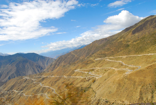 折多山山路