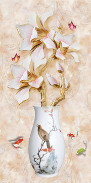 玉蘭花瓶玄關(guān)
