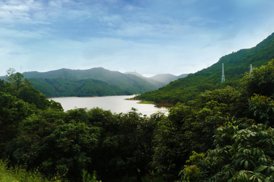 深圳梅林水库