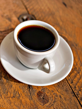 黑咖啡 纯咖啡 美食咖啡