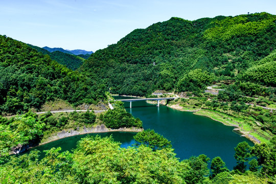 青山碧水 山水山林