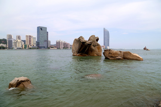 厦门 城市 海岸线