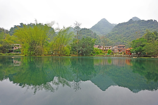 青山绿水