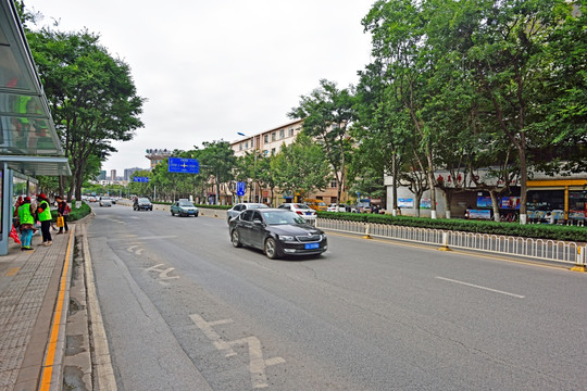 丽江街景 丽江民主路