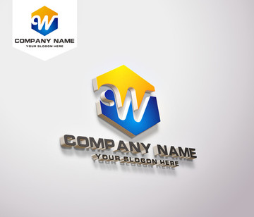 W字母LOGO