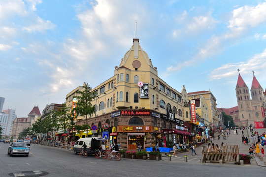 青岛建筑街景