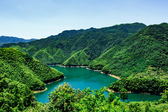 大山谷 周公宅水库