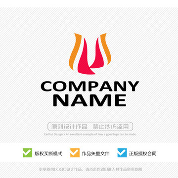 花卉 LOGO設(shè)計